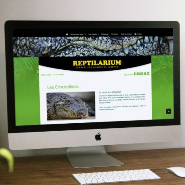 Reptilarium Labenne site internet