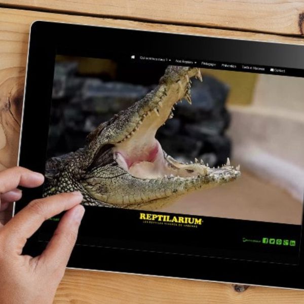 Reptilarium website Labenne